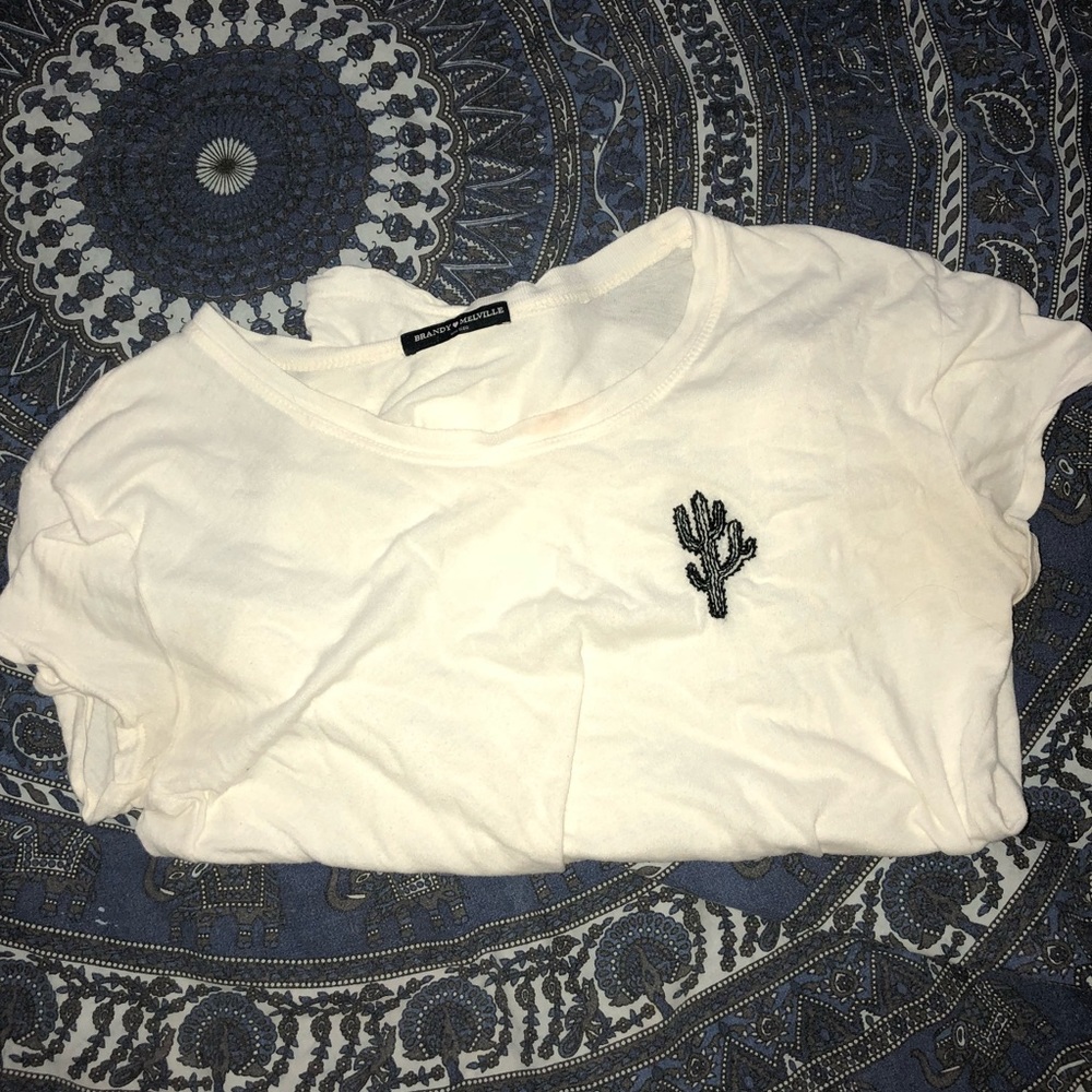 Brandy Cactus embroidered shirt